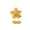 Yellow, variant on Yellow Starfish Shape Dog Squeaky Chew Toy, Interactive Pet Biting Toy for Teething and Boredom Relief