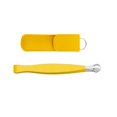 thumbnail image 5 of Universal Nose Hair Trimming Tweezers Round Tipped Tweezers for Facial Nasal Yellow with Pouch, 5 of 10