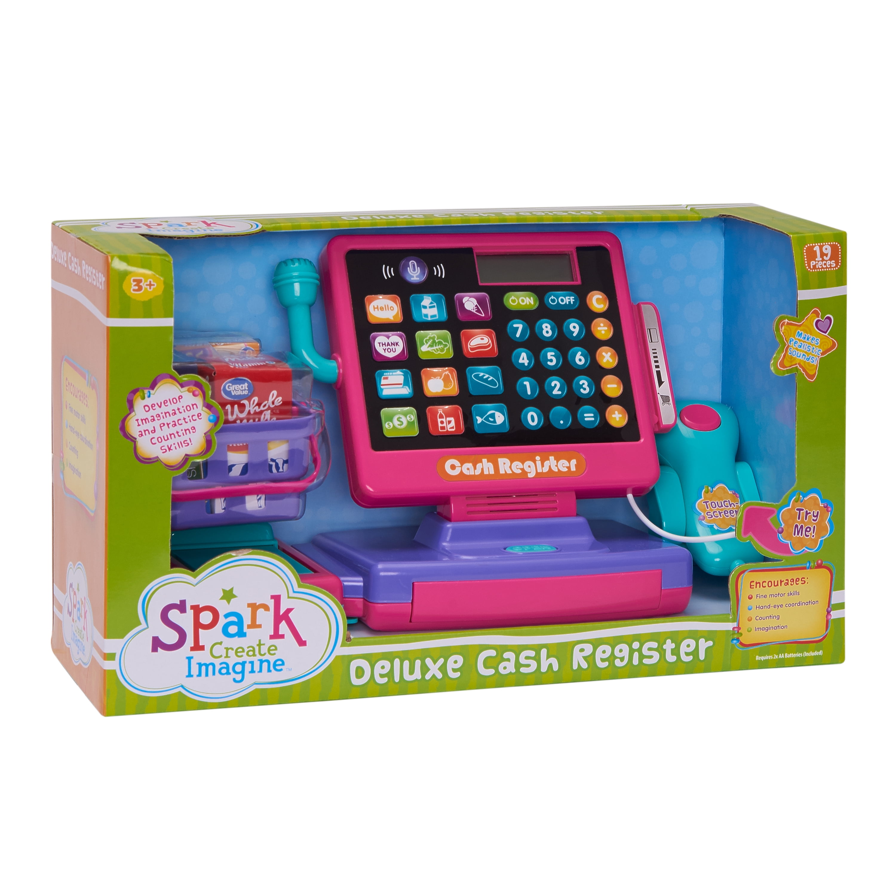 spark deluxe cash register