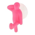 thumbnail image 4 of Toallero de baño Sunnimix ganchos modernos de suspensión del tenedor de toal Rosado 8.5x4cm, 4 of 6