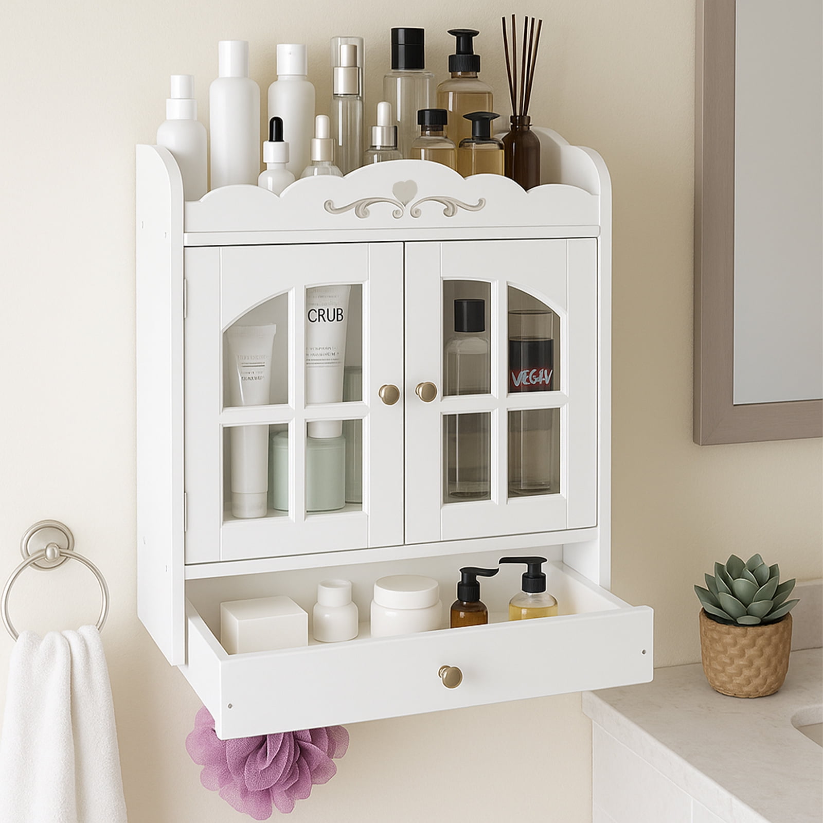 Bath Storage Cabinet キャビネット アメリカ　家具　雑貨 9bff8e30-805f-47a2-a467-