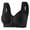 Black, variant on Soft Padded Front Closure Bra Women Comfortable Wireless Steel Vest Style Plus Size Everyday Wear, 42, Beige