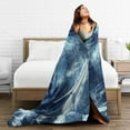 thumbnail image 5 of ZICANCN Anti-Pilling Flannel Bed Throw Blankets Monster Creepy Horror , Couch Ultra Soft Micro Fleece Sofa Bed Camping Travel Blanket for Adults 50"x40", 5 of 8