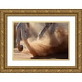 thumbnail image 1 of Civici, Kadir 32x23 Gold Ornate Wood Framed with Double Matting Museum Art Print Titled - Oman Desert, 1 of 4