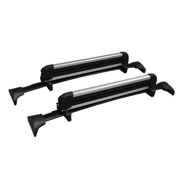 BrightLines Roof Rack Cross Bars Ski Rack Combo Compatible with Honda Pilot 2016-2022