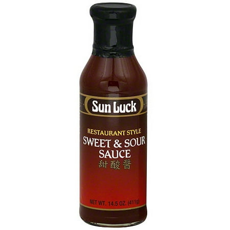 Sun Luck Sweet & Sour Sauce, 14.5 oz (Pack of 12) (Best Sweet And Sour Sauce In A Jar Uk)