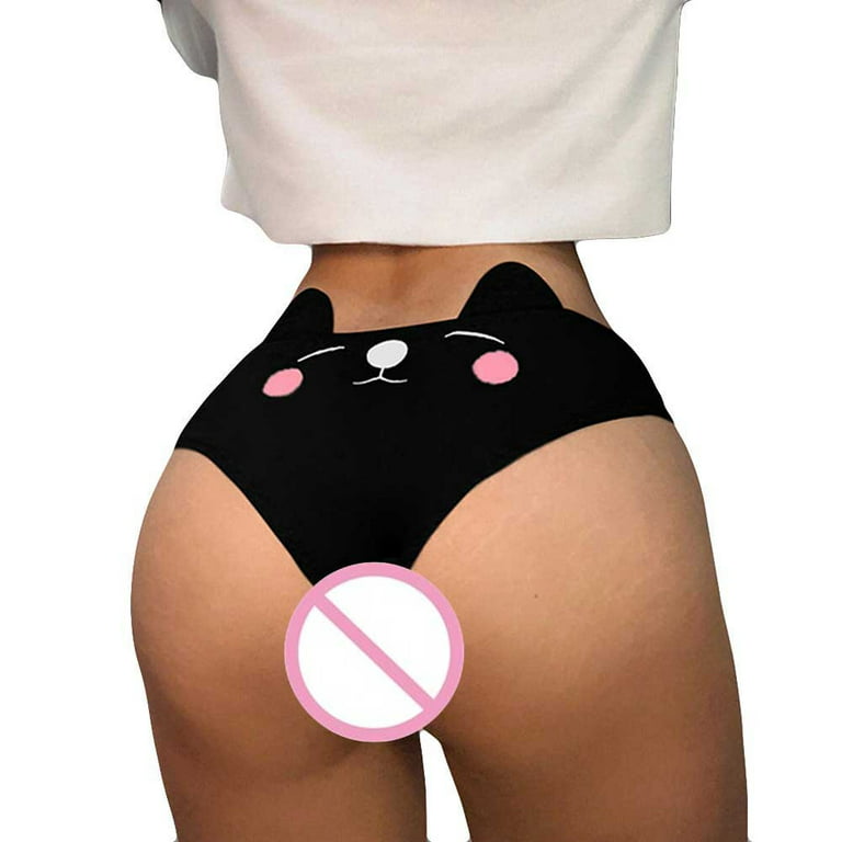 Women Funny Lingerie G-string Briefs Underwear Panties T string Thongs  Knickers 