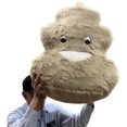 thumbnail image 4 of Giant Poop Plush Stuffed Emoji - 28 inches Weighs 10 pounds Soft Huge Made in the USA, 4 of 8