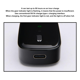 thumbnail image 1 of Wearable Rechargeable Mini Low Noise Air Purifier, Black, 1 of 5