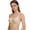 Beige, variant on Women's Lace Push Up Bra with Side Coverage Orange 70C