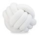 thumbnail image 1 of Cojín de nudos, cojín de nudos para sofá, cama, decorativo, escandinavo, cojín decorativo, nudo, diámetro 25 cm, gris, 1 pieza (paquete de 1), 1 of 6