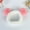 Pink, variant on Homesteed Spa Skincare Face Wash Headband for Women Makeup Cartoon Flower Round Ears Hair Band Vanity Accessories