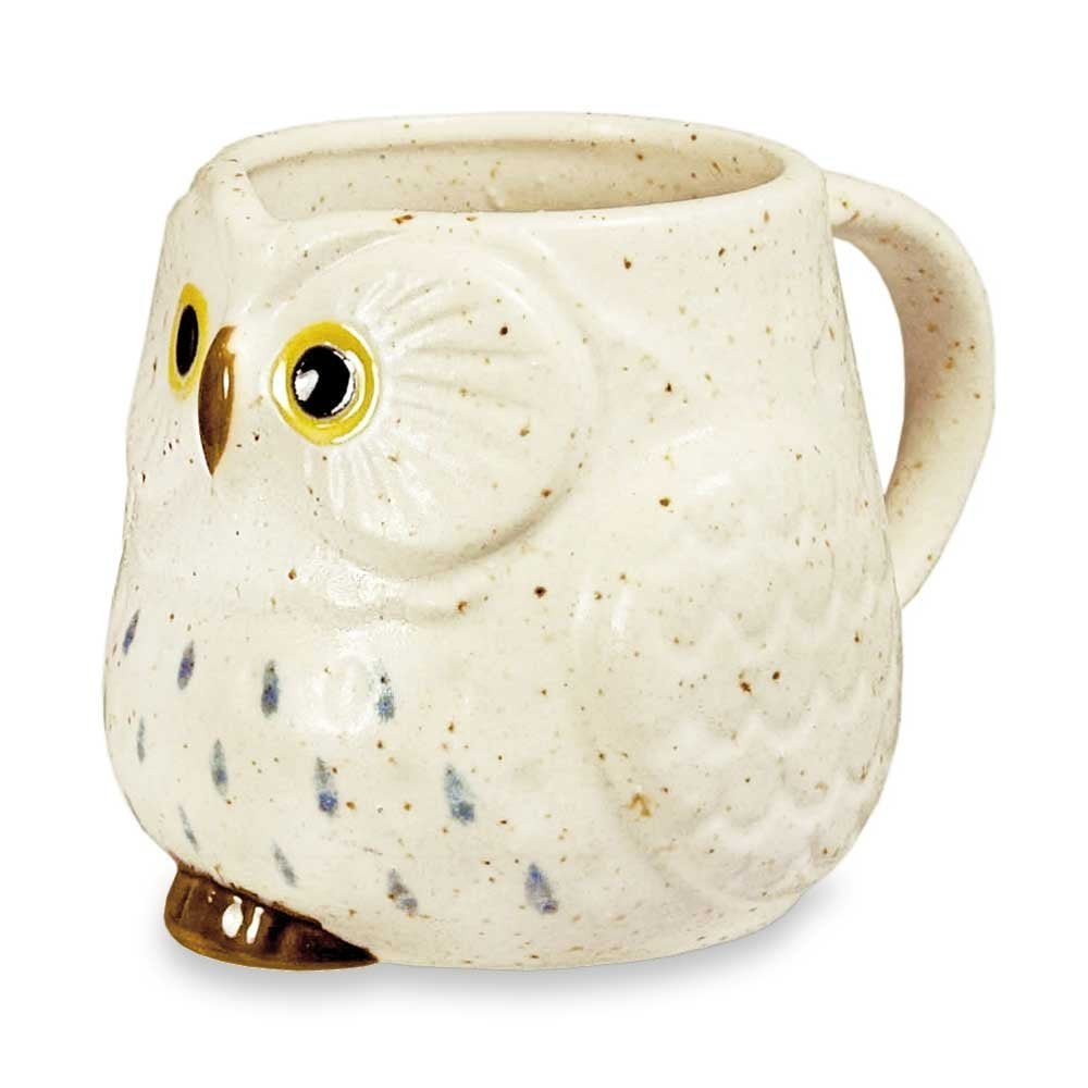 Owl Ceramic Mug (Snow)