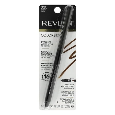 Revlon Colorstay Eyeliner, Brown (Best Drugstore Eyeliner For Oily Eyelids)