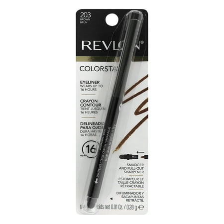 Revlon Colorstay Eyeliner, Brown (Best Grey Contacts For Dark Eyes)