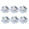 thumbnail image 3 of LED Lamp Bead, Light Source Chip High Power 25Pcs Easy To Install Lamp Accessories With Aluminum Plate For Flashlights For DIY Lighting Fixtures Blue Light: 455-460NM, 3 of 8