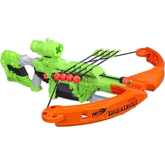 Nerf Zombie Strike Wrathbolt Crossbow, Blasters & Foam Play, 2