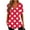 Red Tops for Women _v, variant on Women's Vintage Comfy Casual Shirts Y2K Tops Dressy Casual Fashion 2024 Polka Dot Printing Summer Clothes for Teen Girls V Neck Blouse Short Sleeve Tunic Tops Loose Fit Flowy Mint Green T Shirts S