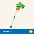 thumbnail image 6 of Battat Dino Pal Hobby Horse with Realistic Sounds Stick Horse Plush Dinosaur Toy for 2 Years +, 6 of 11