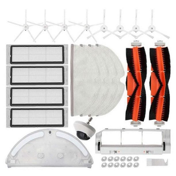 For S5 S50 S51 S55 S6 S60 S6 Pure Vacuum Cleaner HEPA Filter Mop Cloth Side / Main Brush Accessories