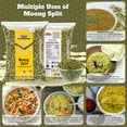 thumbnail image 2 of Rani Moong Split (Split Mung Beans with Skin) Lentils Indian 32oz (2lbs) 908g ~ All Natural | Gluten Friendly | Non-GMO | Kosher | Vegan | Indian Origin, 2 of 8