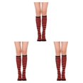 thumbnail image 2 of Calcetines hasta el muslo Minnieouse a rayas Botas de calcetín estilo simple CBP334147, 2 of 6