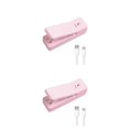thumbnail image 1 of Bewildely Mini sellador térmico 2 en 1, máquina de sellado de bolsas de mano para cocina, sellado Manual portátil para el hogar, taponadora de Rosa 2piezas Bewildely CBP164562, 1 of 6