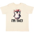 thumbnail image 3 of Inktastic 2nd Birthday Party Penguin 2 Year Old Girl Girls Toddler T-Shirt, 3 of 5