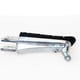 thumbnail image 4 of Motorcycle Front Foot Pegs Footrests Black Pedals For Honda CB250 CBR600F CB600F NC700 Hornet 250 600 Aluminum Rubber, 4 of 5