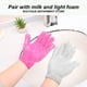thumbnail image 3 of FloreceBien Guantes exfoliantes 10 guantes de baño 5 pares, guantes naturales para hombres y mujeres, 3 of 6
