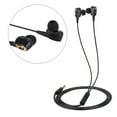 thumbnail image 2 of Auriculares estéreo con cable de 3,5 mm, cómodos, intraaurales, para juegos (negros), 2 of 13