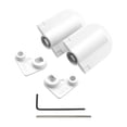thumbnail image 4 of 2x bisagras de tocador, herrajes para muebles, reemplazos prácticos, bisagras ocultas resistentes al desgaste, bisagras de Cierre Suave para el hogar, 4 of 8