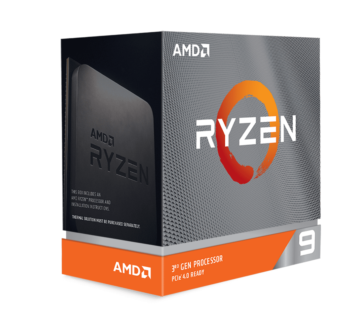 AMD Ryzen™ 9 3900XT 12-core, 24-thread unlocked desktop processor