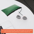 thumbnail image 1 of LABELEPH 2Pcs Green Pu Cash Bag Money Bags With Zipper For Cash Bank Staff Students Workers, 1 of 5