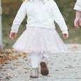 thumbnail image 2 of 1 tutú para niños, vestido de princesa con lentejuelas, triple 6 piezas, vestido de malla de medio cuerpo, adecuado para niñas, tutús o ropa de diario., 2 of 5