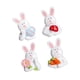 thumbnail image 5 of 4 pegatinas para refrigerador con forma de huevo de Pascua, fáciles de instalar y quitar. Sosteniendo el huevo, 5 of 9