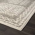 thumbnail image 4 of Luxe Weavers Bohemian Tribal Brown 8x10 Area Rug, Geometric Non-Shed Carpet, 4 of 9