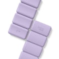 thumbnail image 2 of Bala Moves 1lb Wrist and Ankle Weights, Lilac, Set of 2, 2 of 6