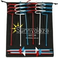 thumbnail image 6 of Sunnydaze Steel Outdoor Drink Holder Stakes, Red/White/Blue (Set of 6), 6 of 9
