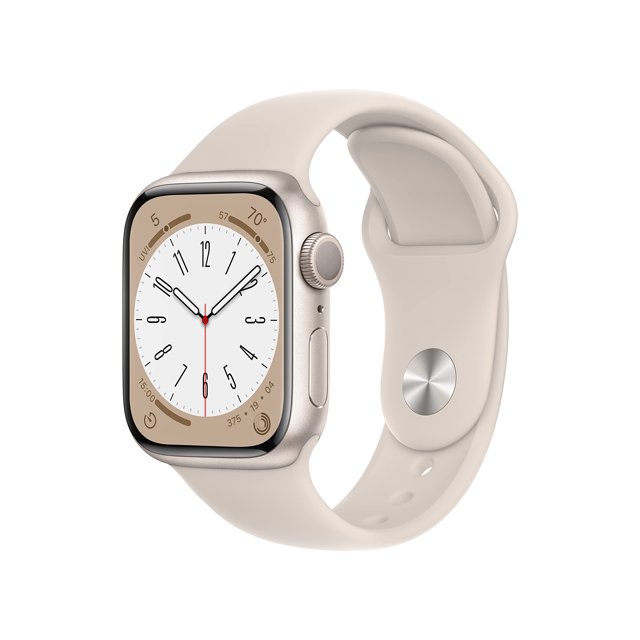 Reacondicionado Reloj inteligente Apple Watch Serie 8 con GPS de 41 mm - Starlight