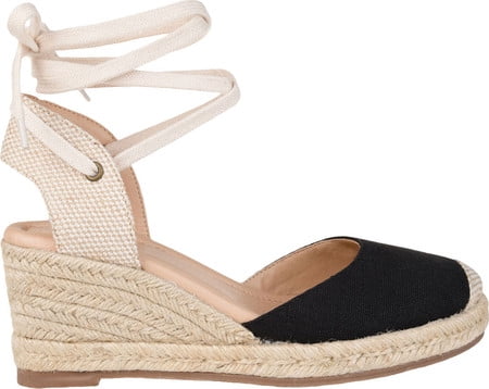 journee collection monte espadrille wedge sandal