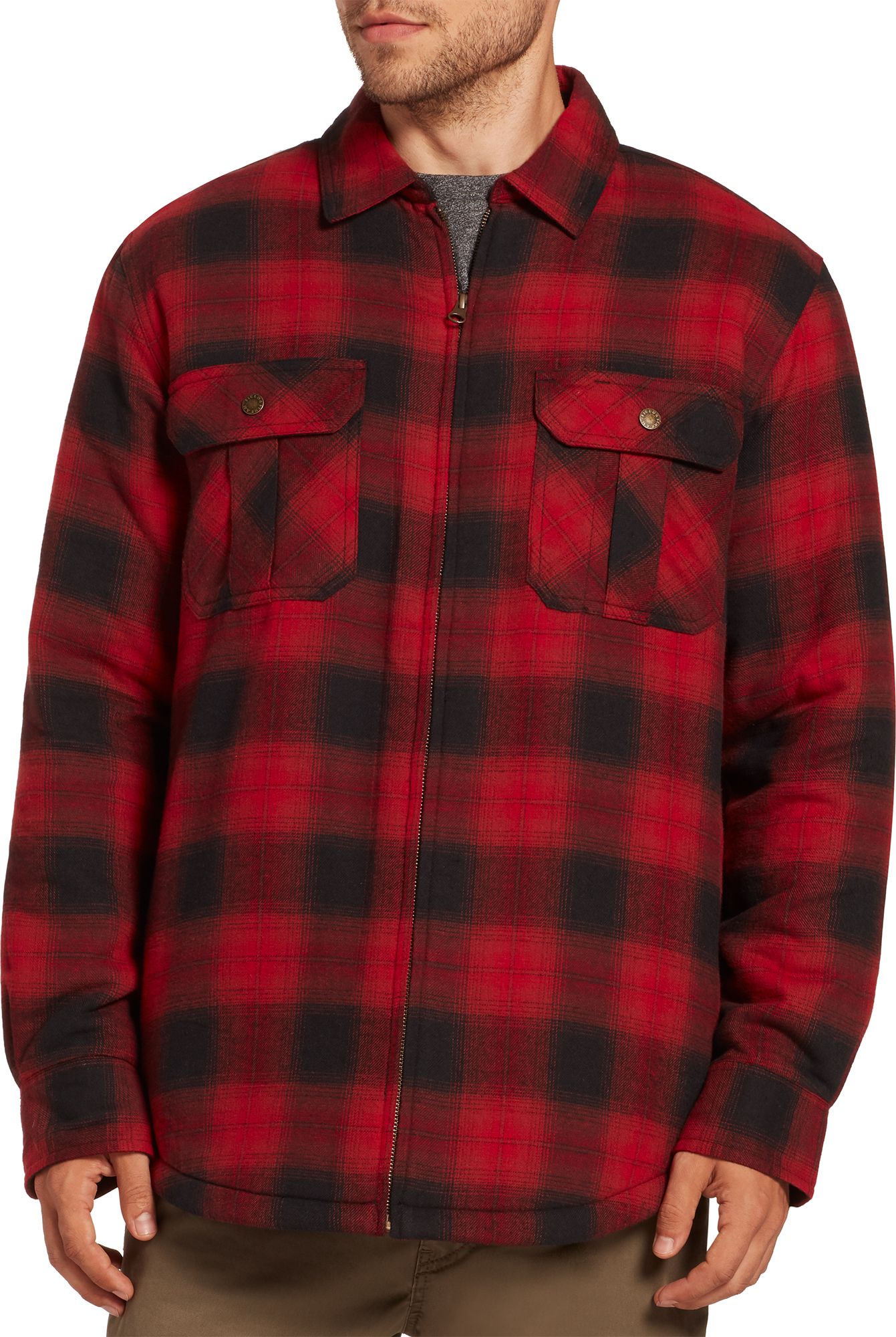 Sherpa Lined Shirt Jacket - Walmart 