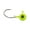 Chartreuse, variant on Jenko Fishing Slasher Crappie 1/16oz Round Ball Jighead Lead