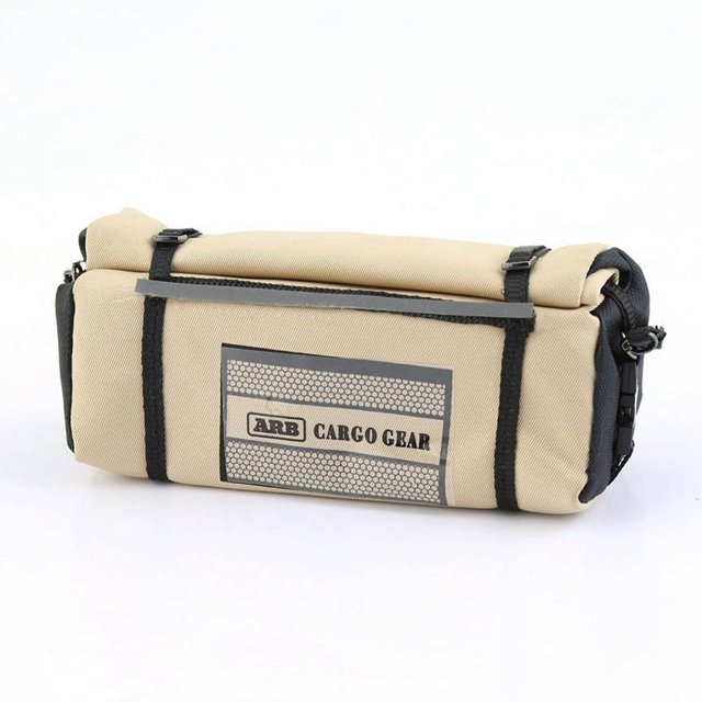 Bolsa Impermeable Bolsa de Almacenamiento Bolsa de Techo Bolsa de Equipaje Equipo de Campamento para 1/10 RC Crawler Car AXIAL SCX10 TRX4, Caqui