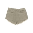 thumbnail image 2 of Free People Womens Frayed Button Fly Cutoff Shorts, 2 of 2