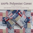 thumbnail image 2 of Lavish Home 3-Piece Quilt Set - Full/Queen Nautical Blanket and Shams, 2 of 5