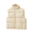 thumbnail image 2 of Godderr Kids Toddler Winter Warm Vest Coats for Boys Girls 2-10Y Baby Lightweight down Warm Waistcoat Winter Sleeveless Puffer Jacket for Kid, 2 of 8