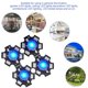 thumbnail image 2 of 3W High Power LED Lamp Beads Emitting Diode Chips for DIY Lighting Fixtures, Royal Blue, 2 of 4
