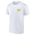 thumbnail image 2 of Men's  White North Carolina Tar Heels High Hurdles T-Shirt, 2 of 3