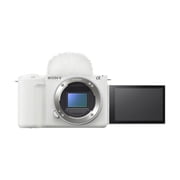 Sony Alpha ZVE10 II APS-C Interchangeable Lens Mirrorless Content Creators Camera Kit and 16-50mm Lens Kit (White)
